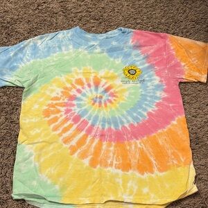 Kids tie-dye T-shirt.